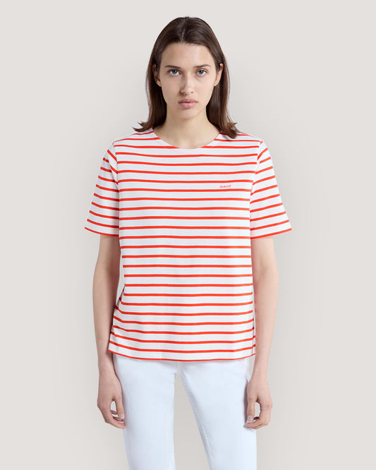 Breton T-Shirt Red / M
