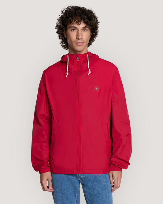 Lightweight Packable Windbreaker Red / M