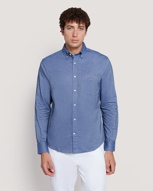 Gant Men’S Regular Fit Oxford Cotton Shirt PERSIAN BLUE / M
