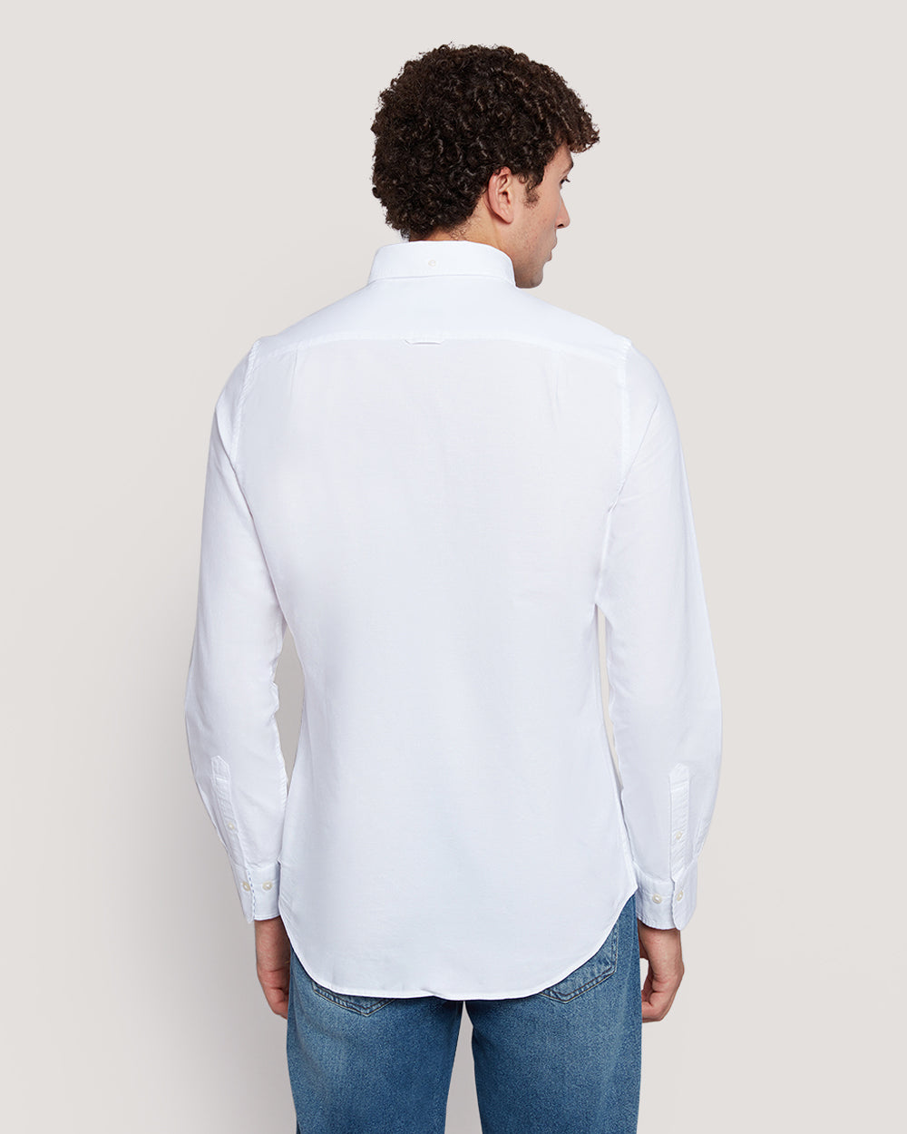 Gant Men’S Slim Fit Oxford Cotton Shirt WHITE / M