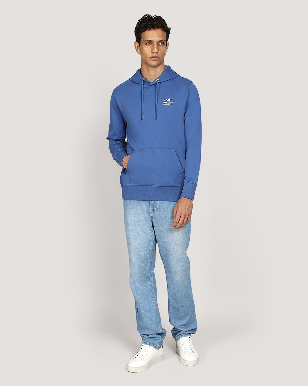 Gant Small Graphic Sweat Hoodie RICH BLUE / M