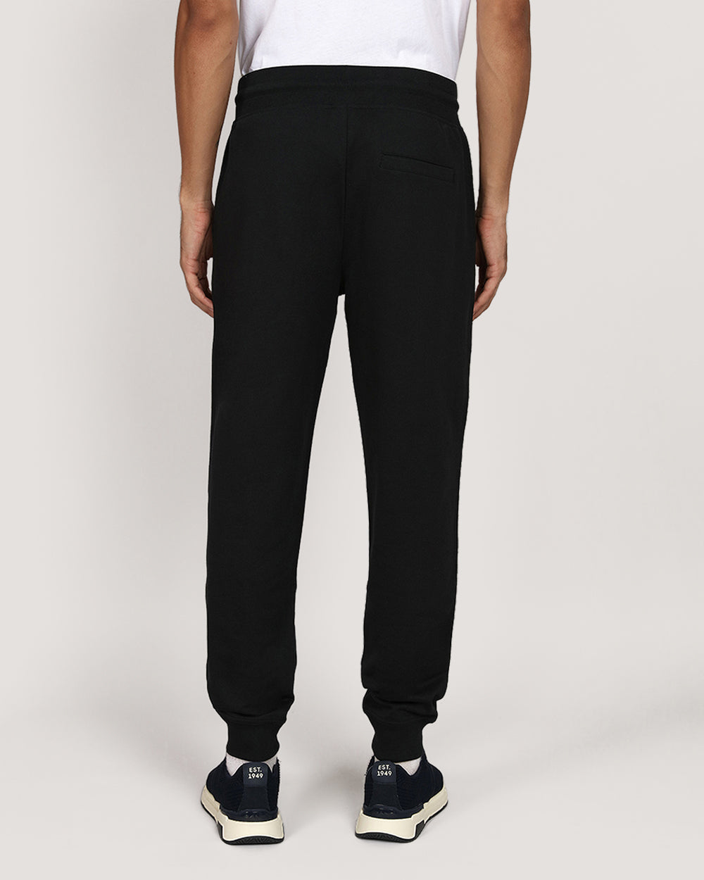 Gant Script Graphic Jersey Sweatpants - Grey Melange BLACK / M