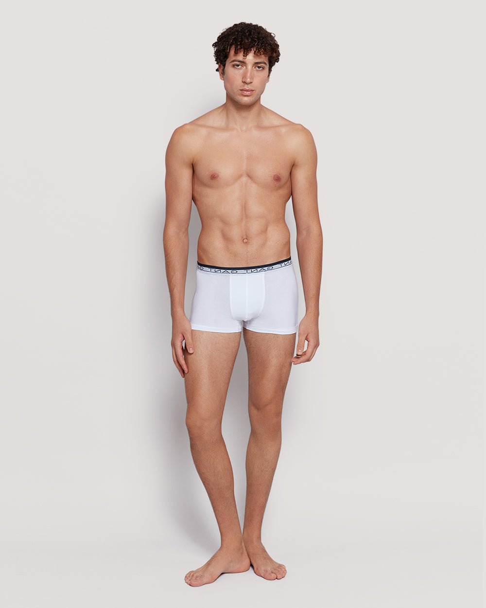 Gant Men’S Signature Stretch Cotton Trunk 3-Pack WHITE / M