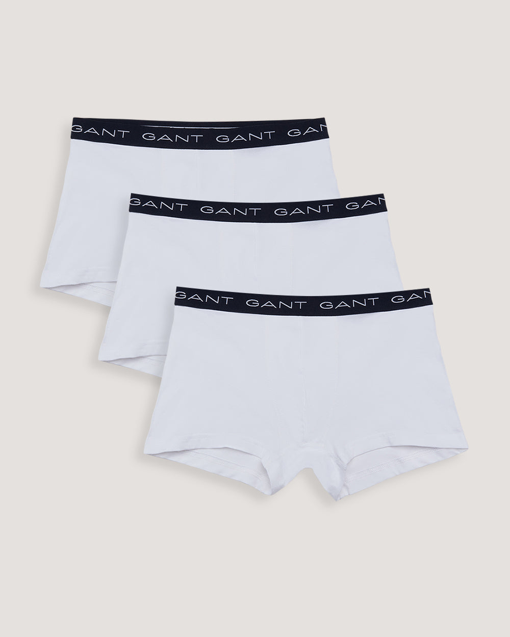 Gant Men’S Signature Stretch Cotton Trunk 3-Pack WHITE / M