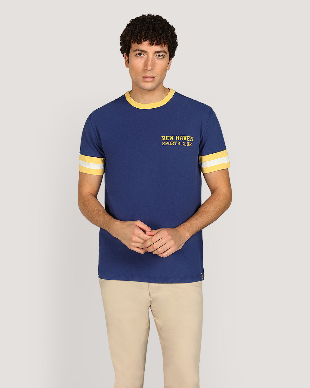 Gant Graphic Prt Short Sleeve T-Shirt For Men RICH NAVY / M