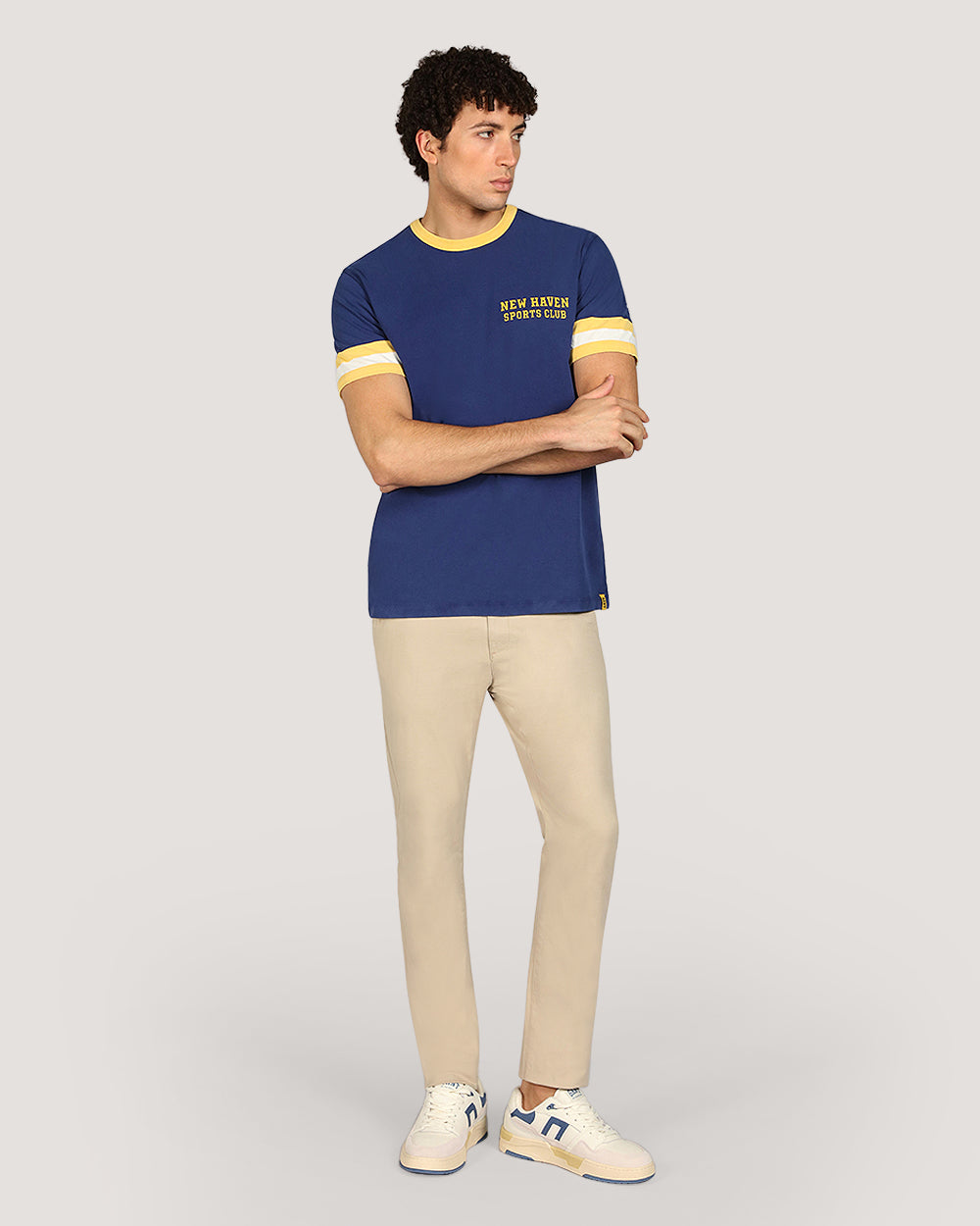 Gant Graphic Prt Short Sleeve T-Shirt For Men RICH NAVY / M