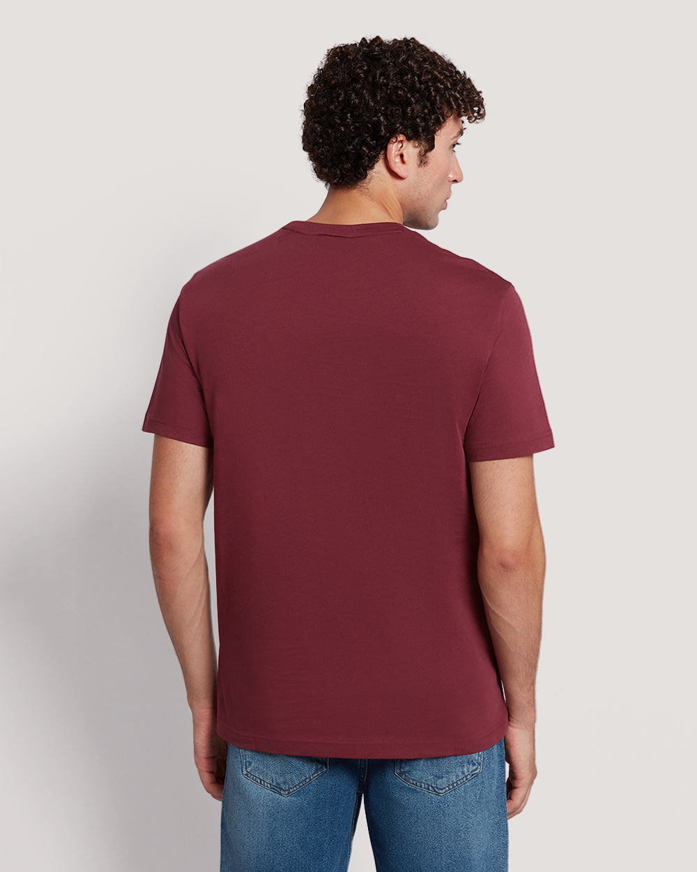 Gant Men’S Short Sleeve Cotton T-Shirt With Shield Logo WINE RED / M