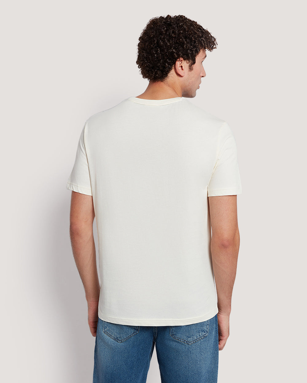 Gant Men’S Short Sleeve Cotton T-Shirt With Shield Logo CREAM / M