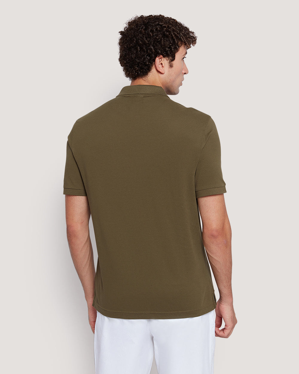 Gant Men’S Short Sleeve Cotton Piqué Polo With Shield Logo JUNIPER GREEN / M