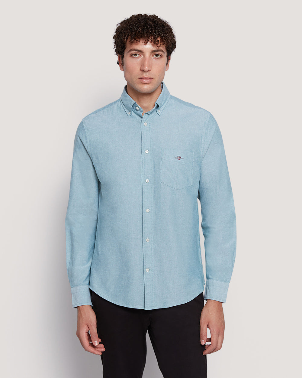 Gant Men’S Regular Fit Oxford Cotton Shirt DEEP FOREST GREEN / M