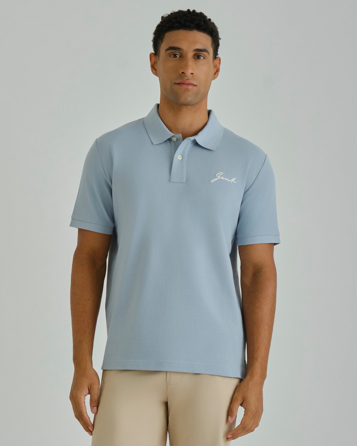 SS PIQUE POLO Blue / M