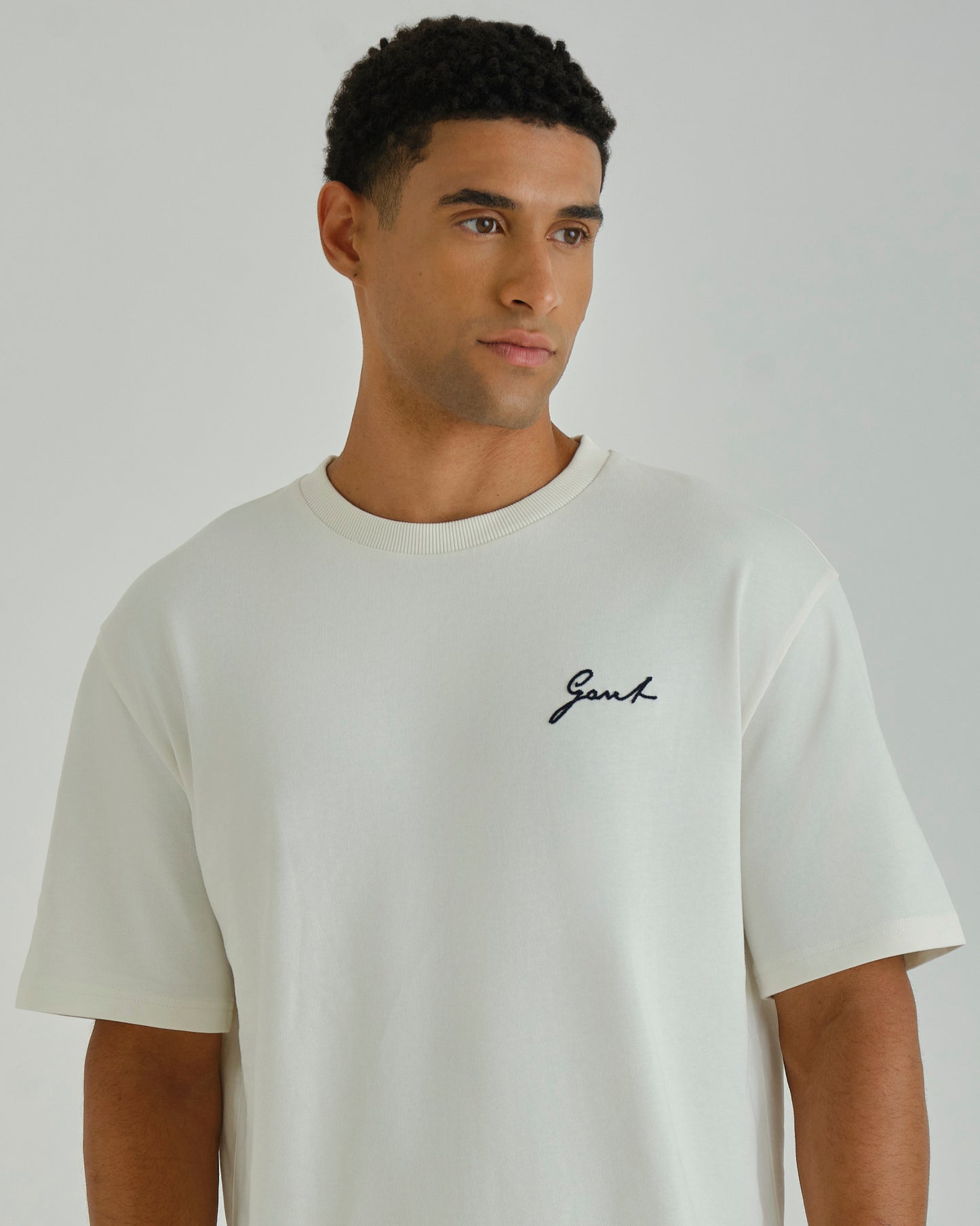 SS EMBROIDERED T-SHIRT White / M