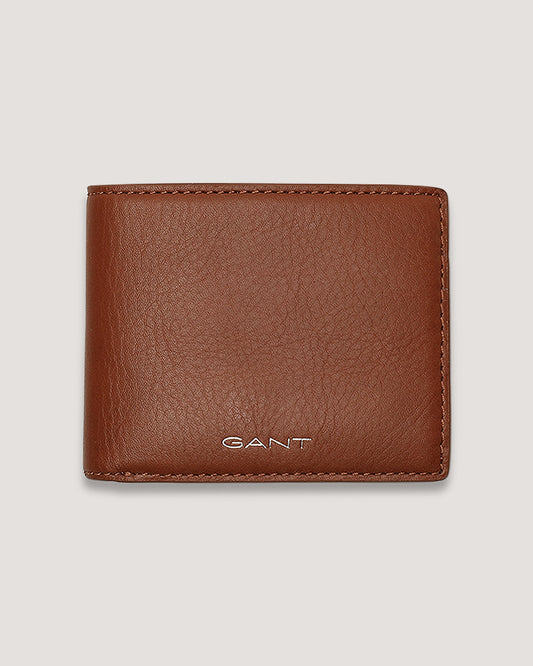 Gant Leather Bifold Wallet COGNAC / ONESIZE