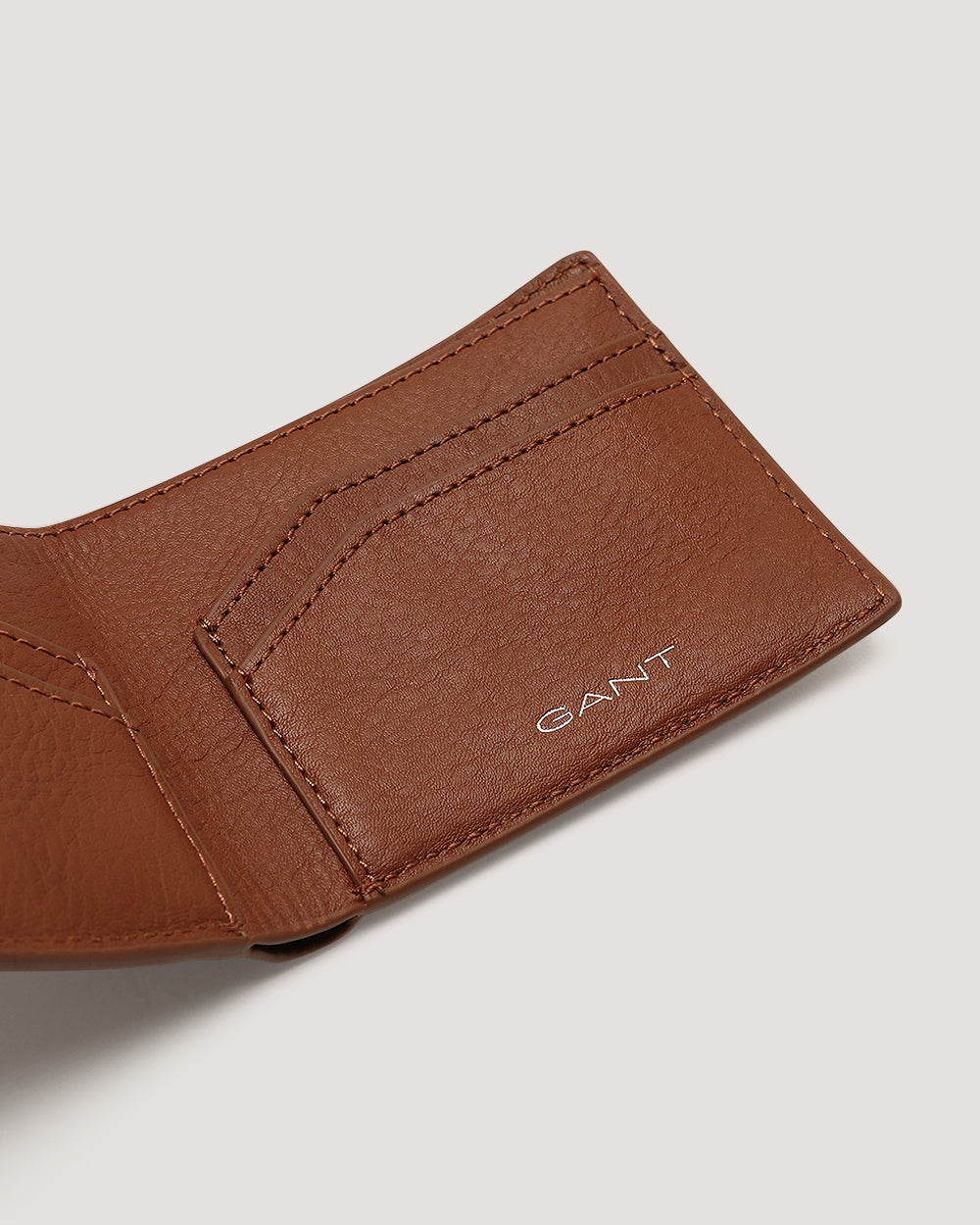 Gant Leather Bifold Wallet COGNAC / ONESIZE