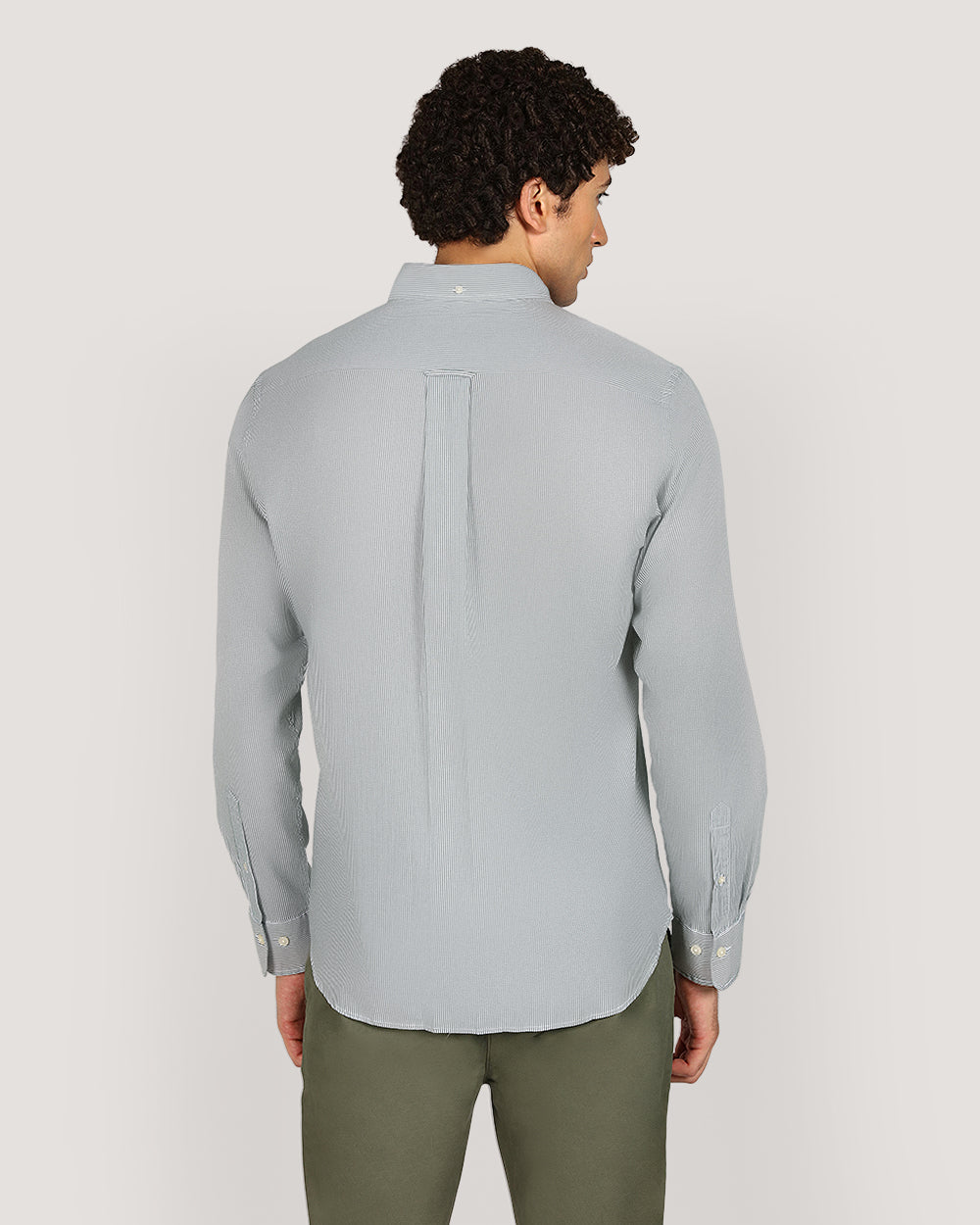 Gant Regular Classic Popl Banker Shirt For Men FOREST GREEN / M