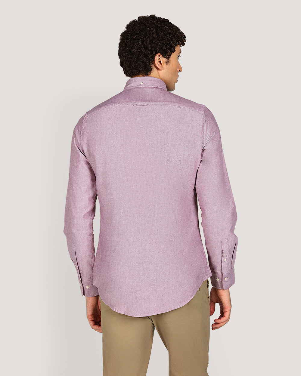 Gant Slim Classic Oxford Shirt For Men PLUMPED RED / M