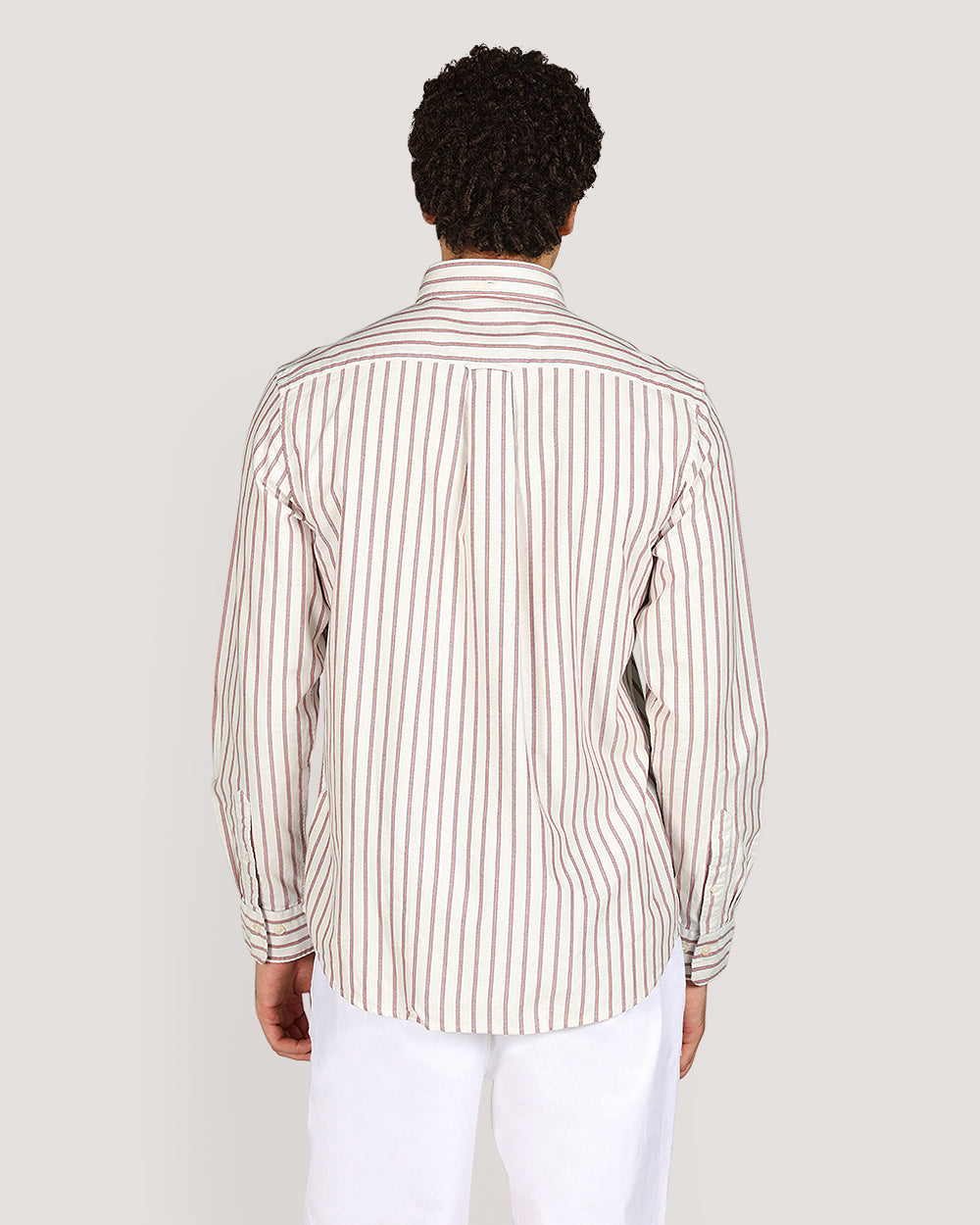 Gant Regular Archive Oxford Stripe Shirt For Men EGGSHELL / M