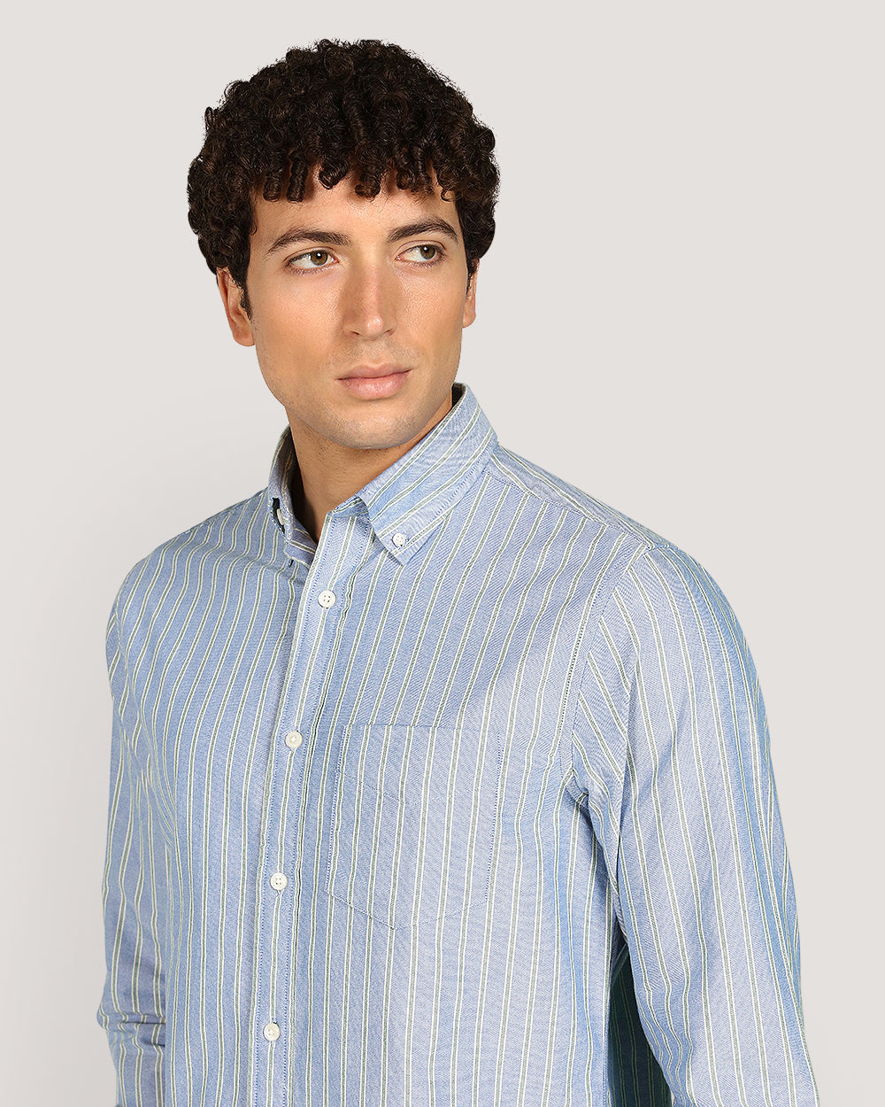 Gant Regular Archive Oxford Stripe Shirt For Men DELFT BLUE / M