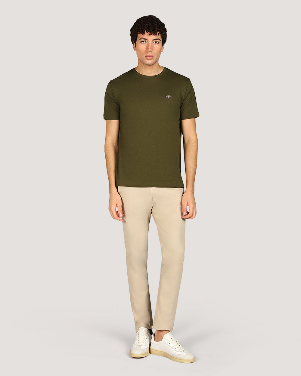 Gant Regular Shield Short Sleeve T-Shirt For Men SPEARMINT / M