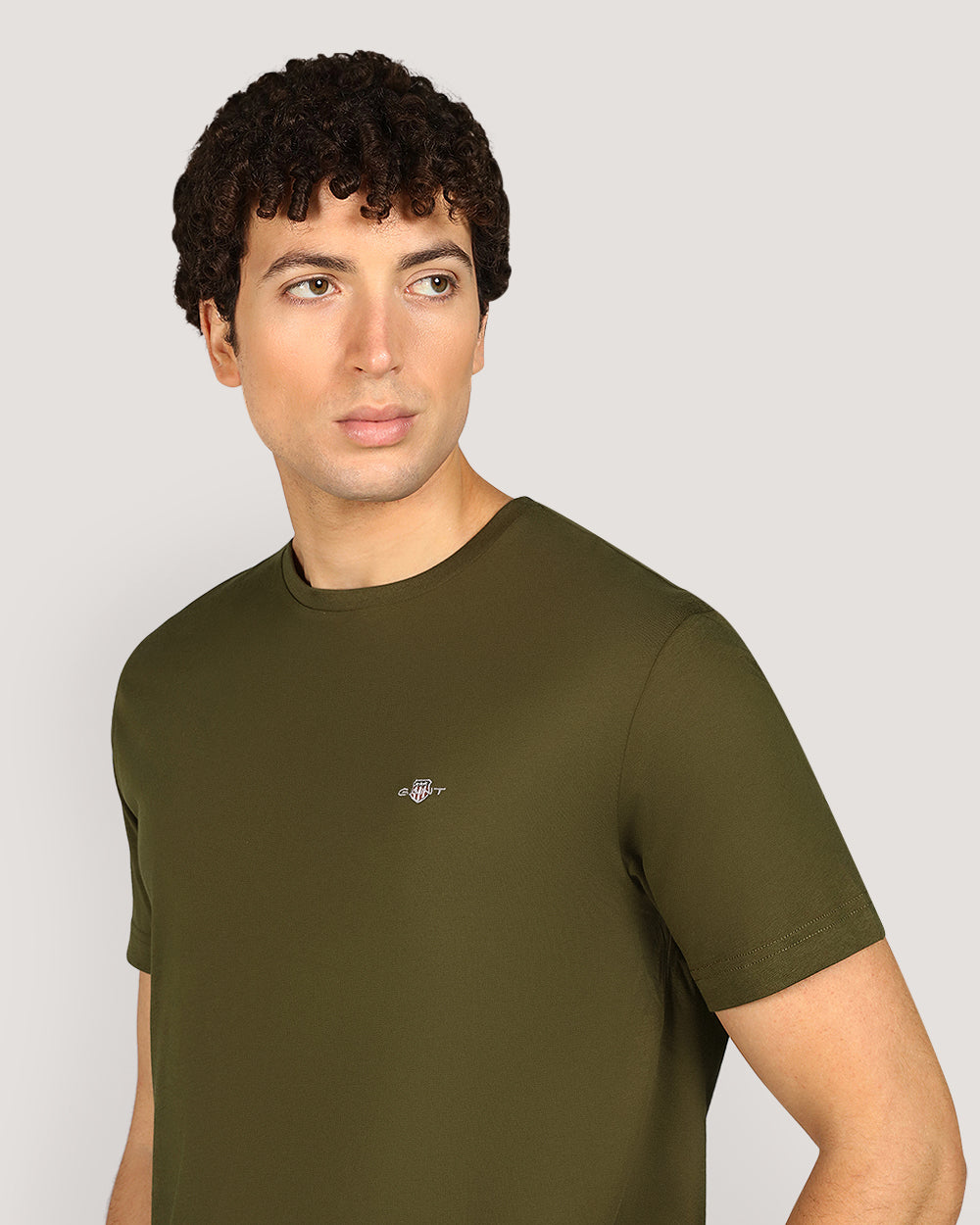 Gant Regular Shield Short Sleeve T-Shirt For Men SPEARMINT / M