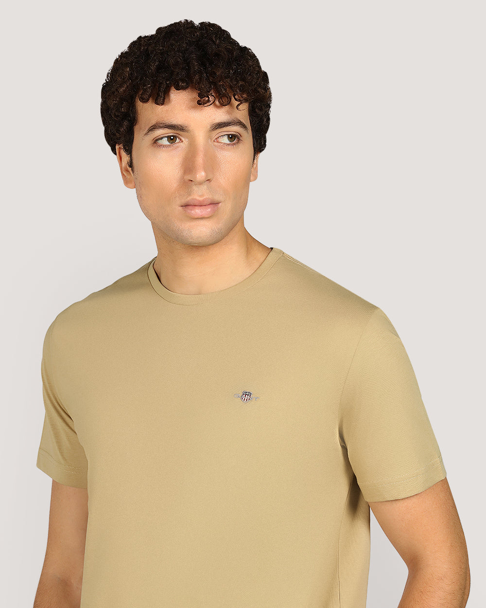 Gant Regular Shield Short Sleeve T-Shirt For Men WHITE / M