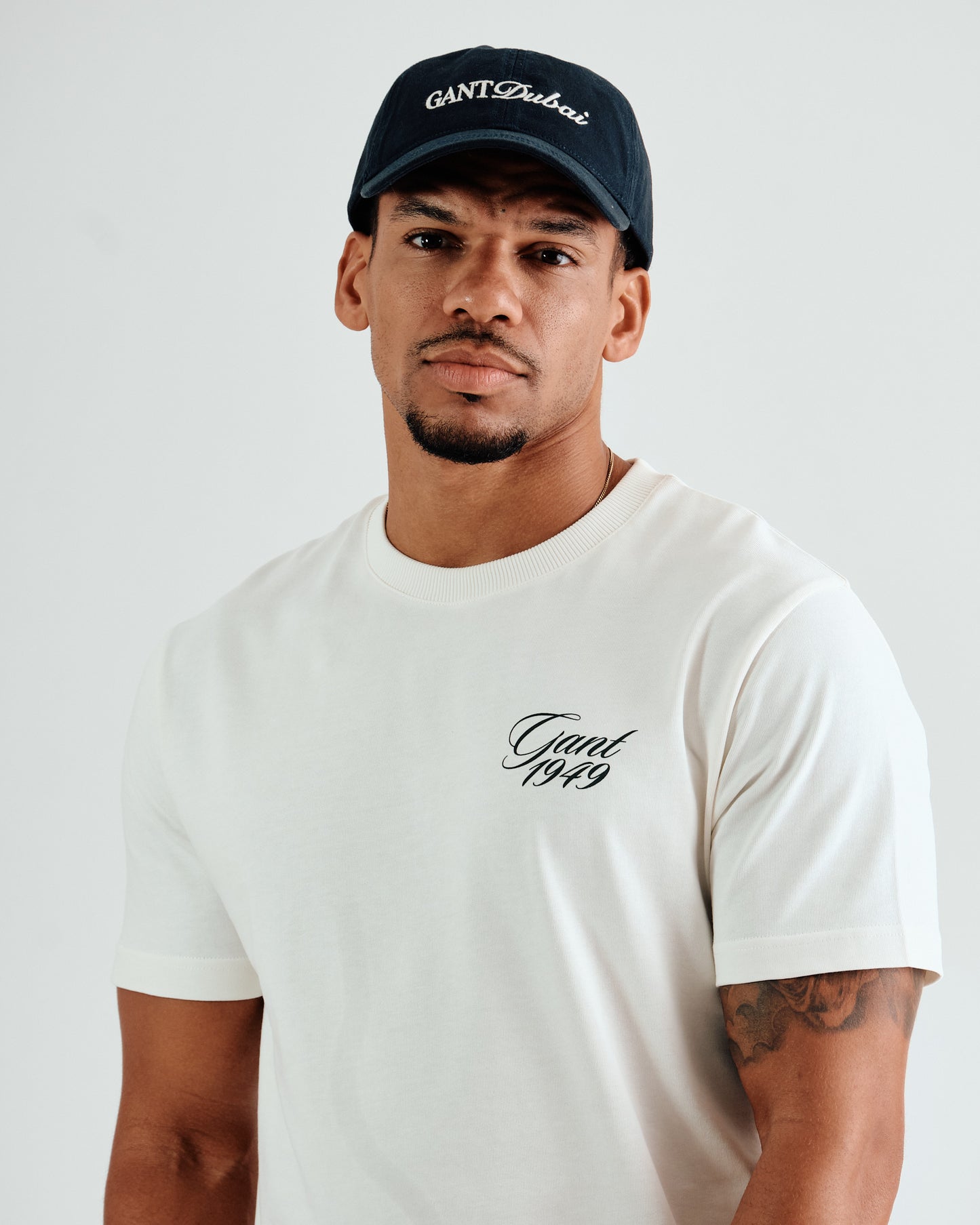 Dubai Capsule Graphic Cap – Navy