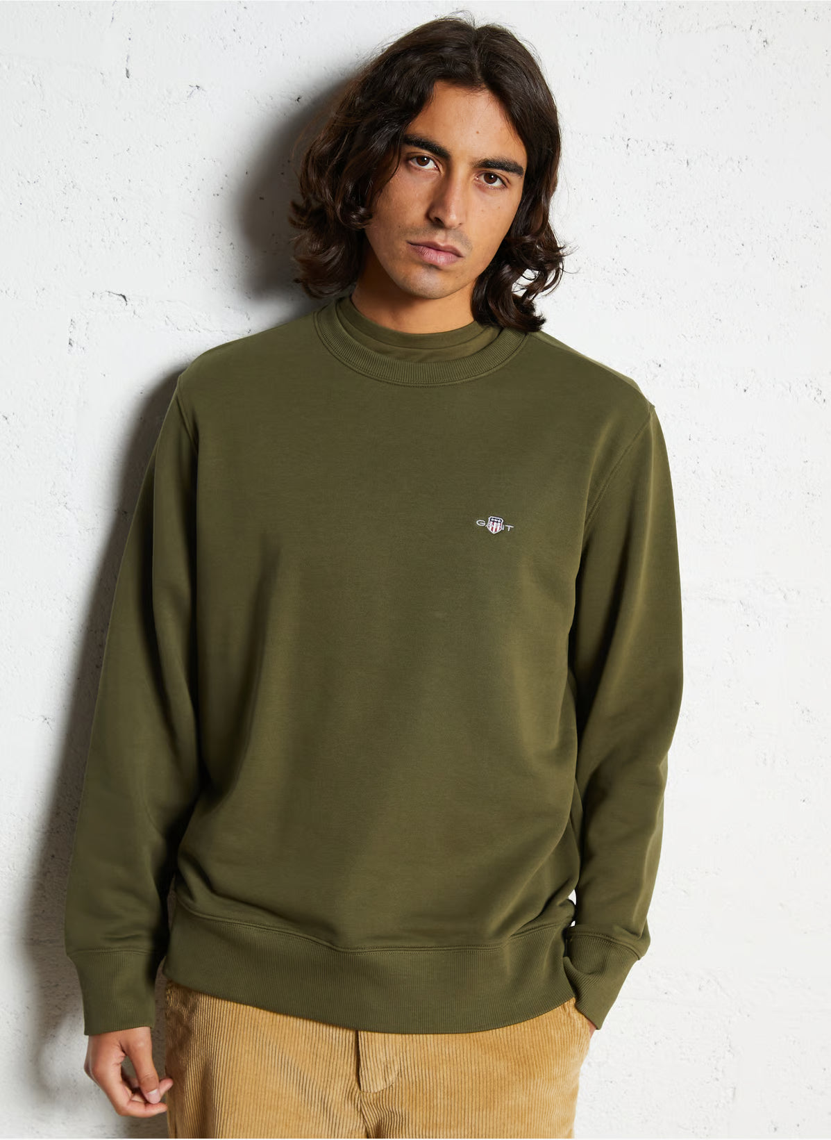 Regular Shield Crew Neck Sweatshirt