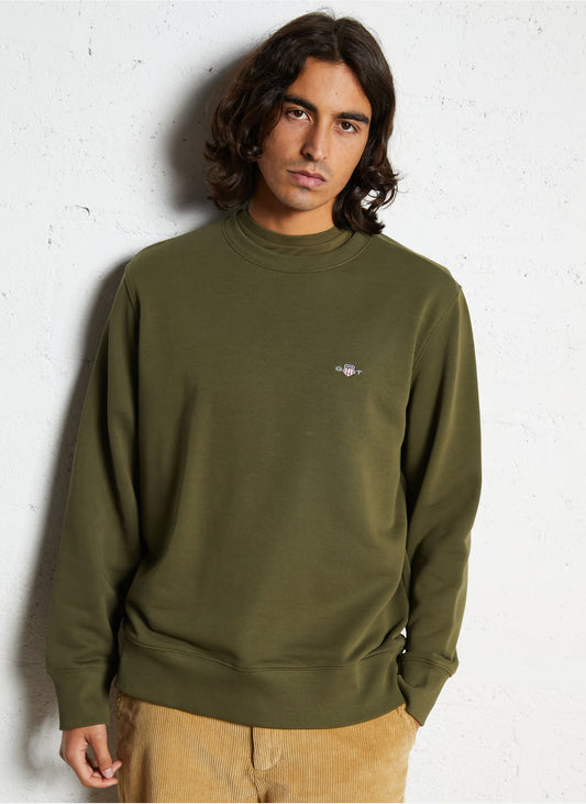 Regular Shield Crew Neck Sweatshirt