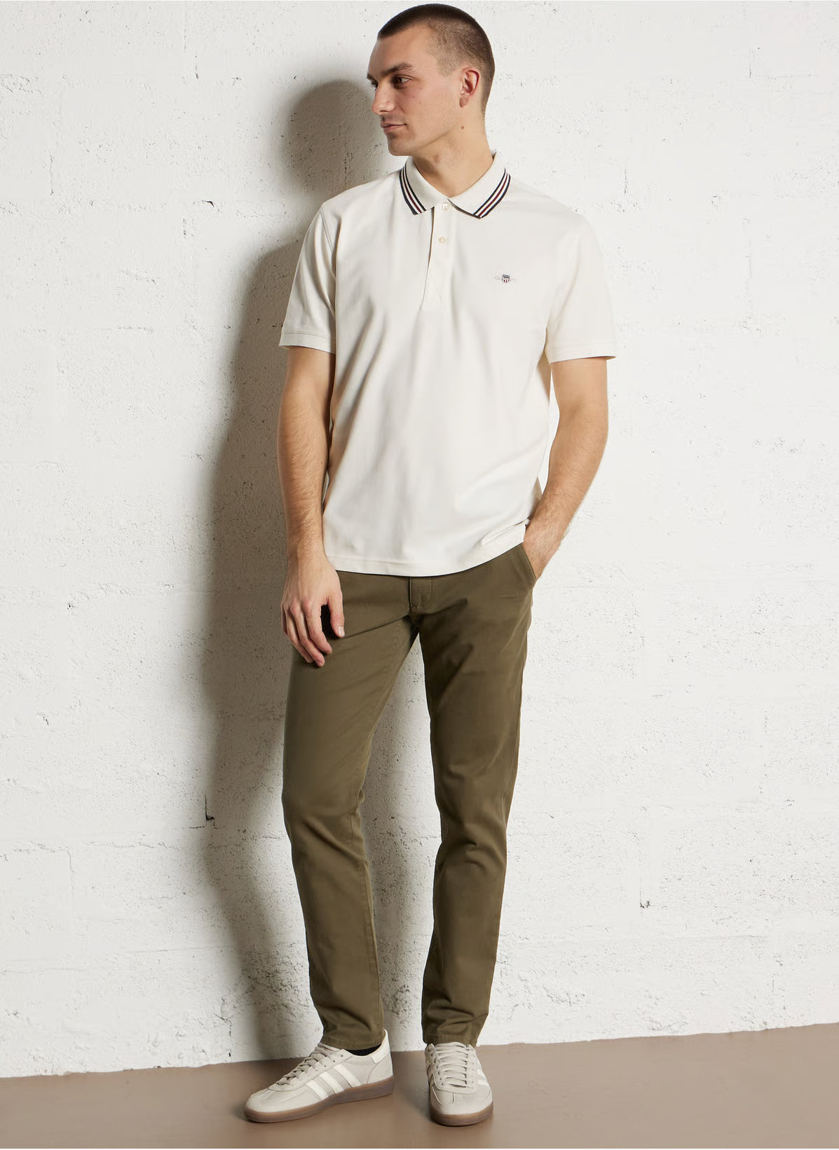 Collar Tipping Ss Polo