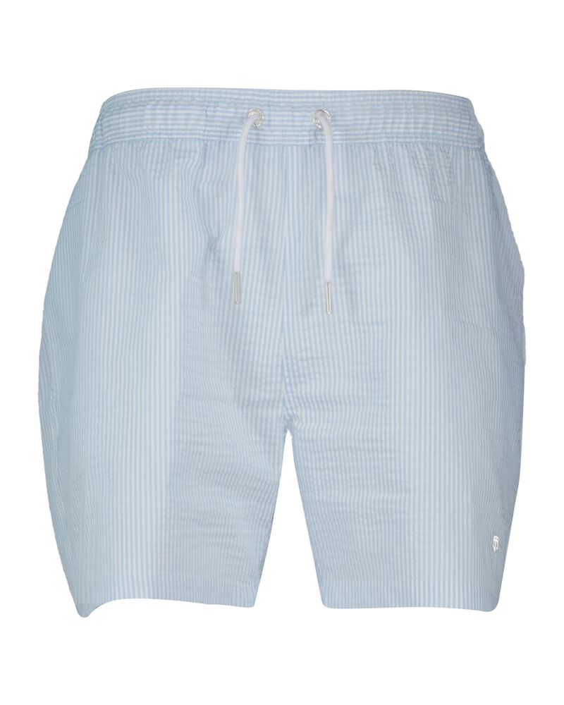 SEERSUCKER SWIM SHORTS Blue / S