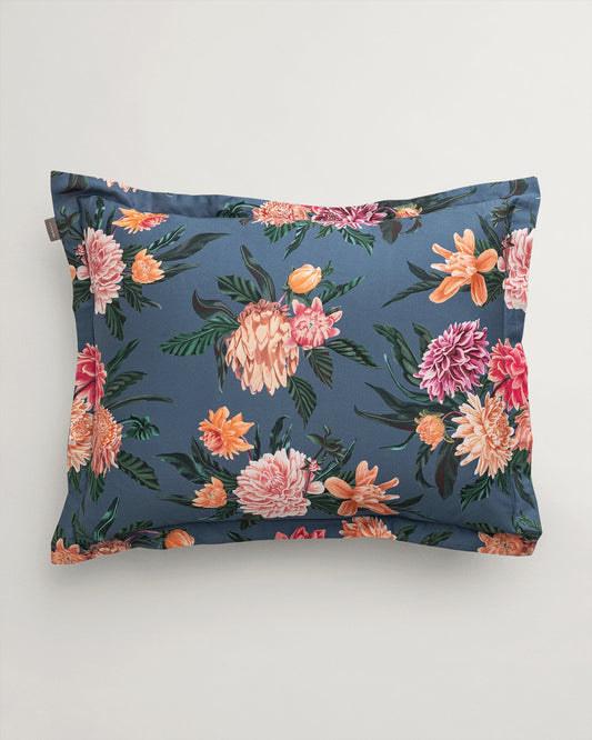 GANT Home Flower Garden Pillow Cover - Blue