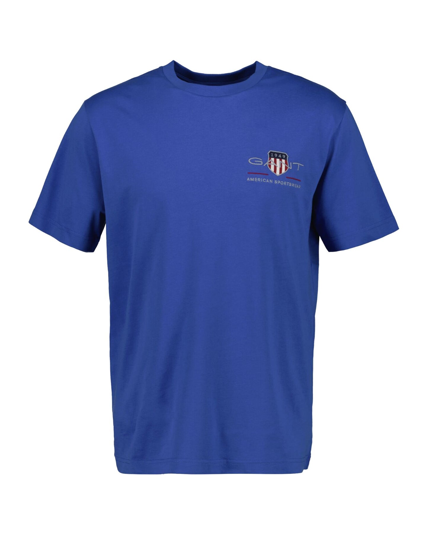 GANT Regular Fit Archive Shield Embroidered Short Sleeve T-Shirt