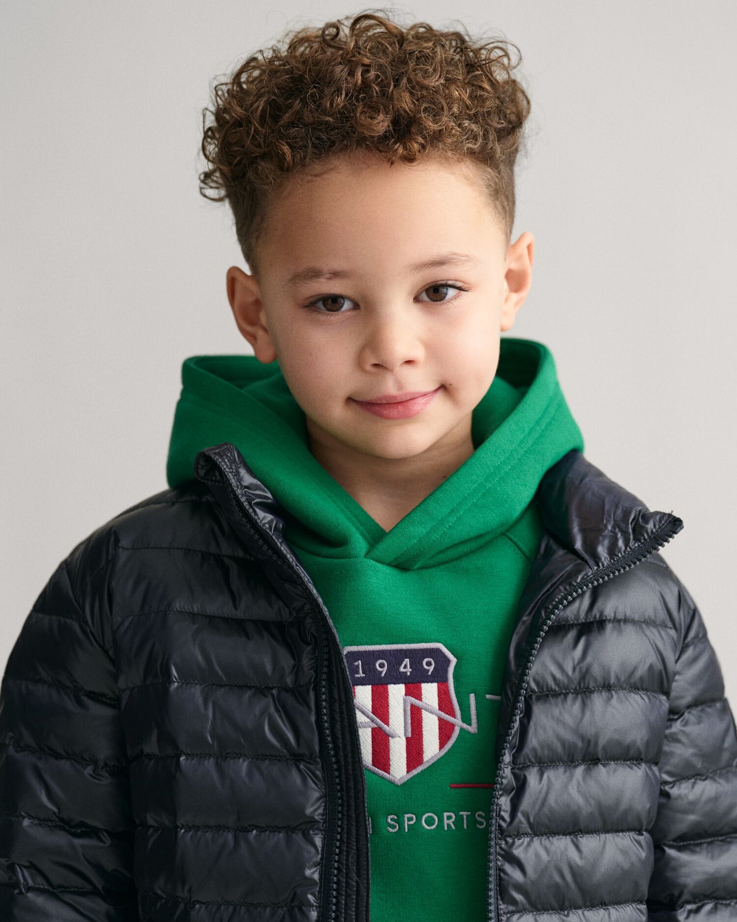 Kids Shiny Lightweight Padded Down Jacket