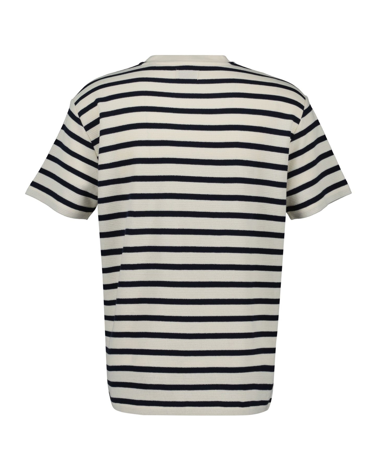 Gant Waffle Stripe Short Sleeve T-Shirt