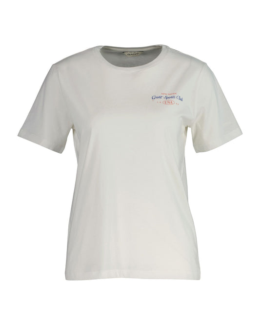 GANT Regular Fit Graphic Short Sleeve T-Shirt