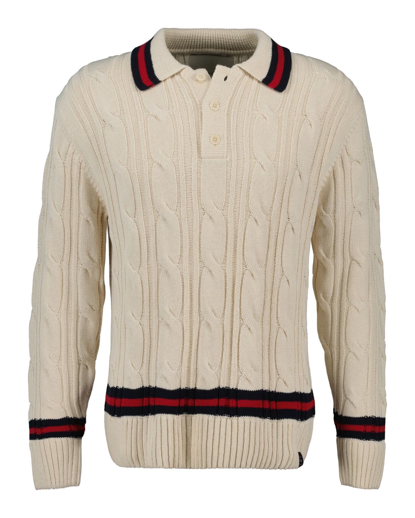 Gant Cable Knit Polo