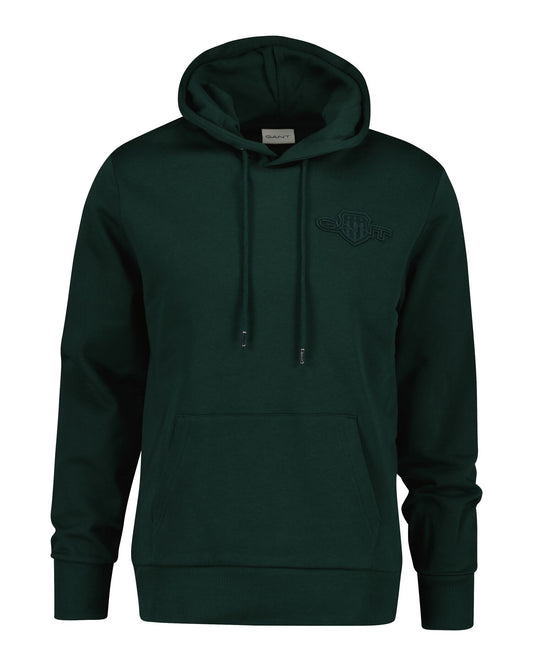 Regular Tonal Shield Hoodie
