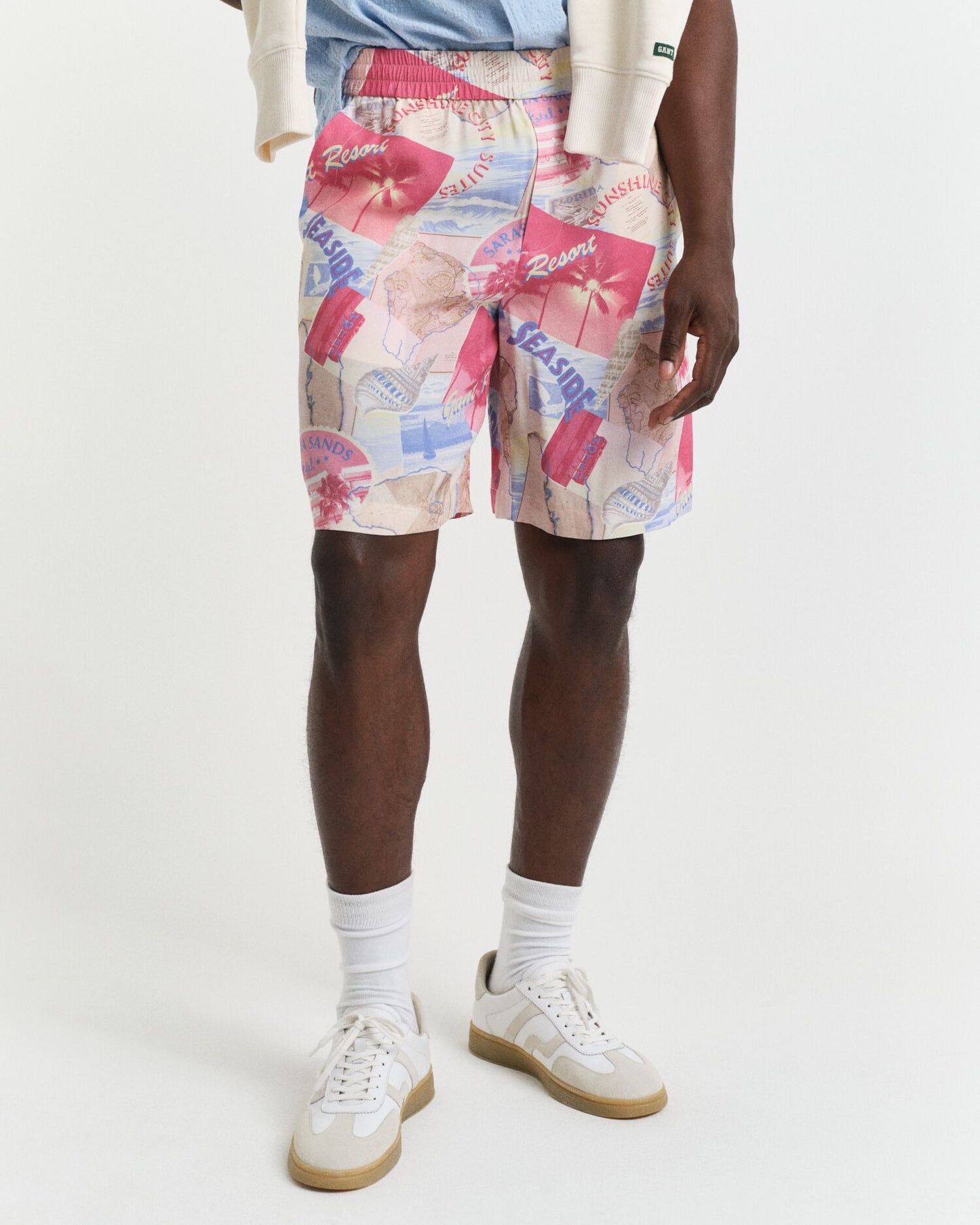 GANT Men’S Resort Printed Drawstring Shorts