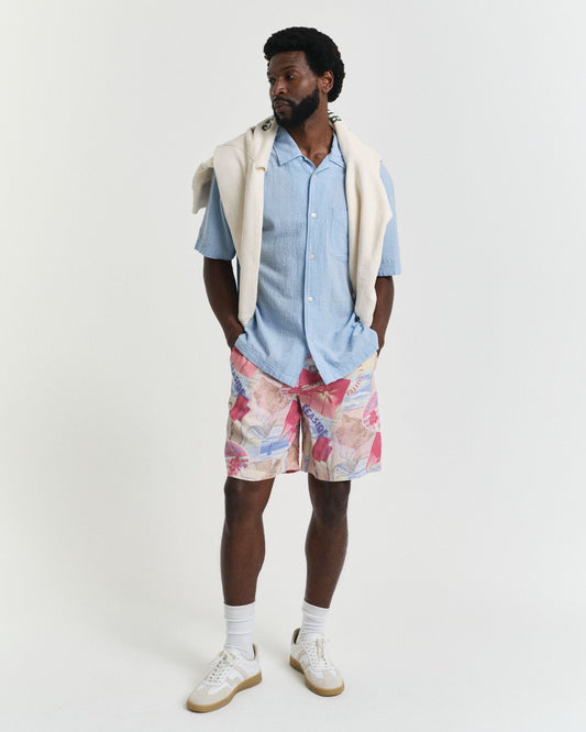 GANT Men’S Resort Printed Drawstring Shorts