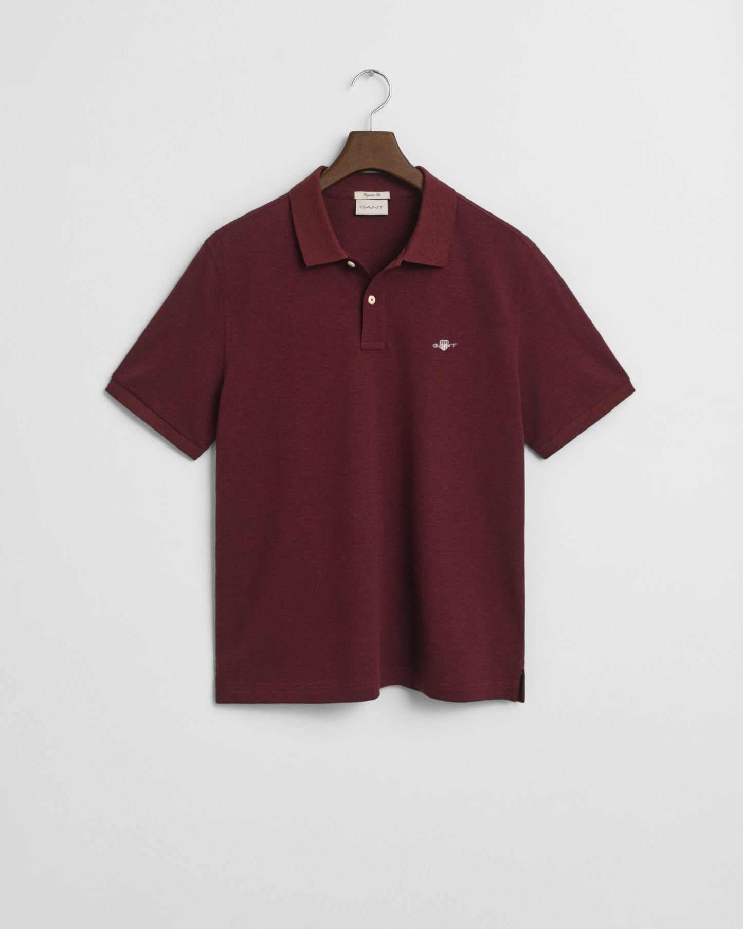 Regular Shield Short Sleeve Pique Polo