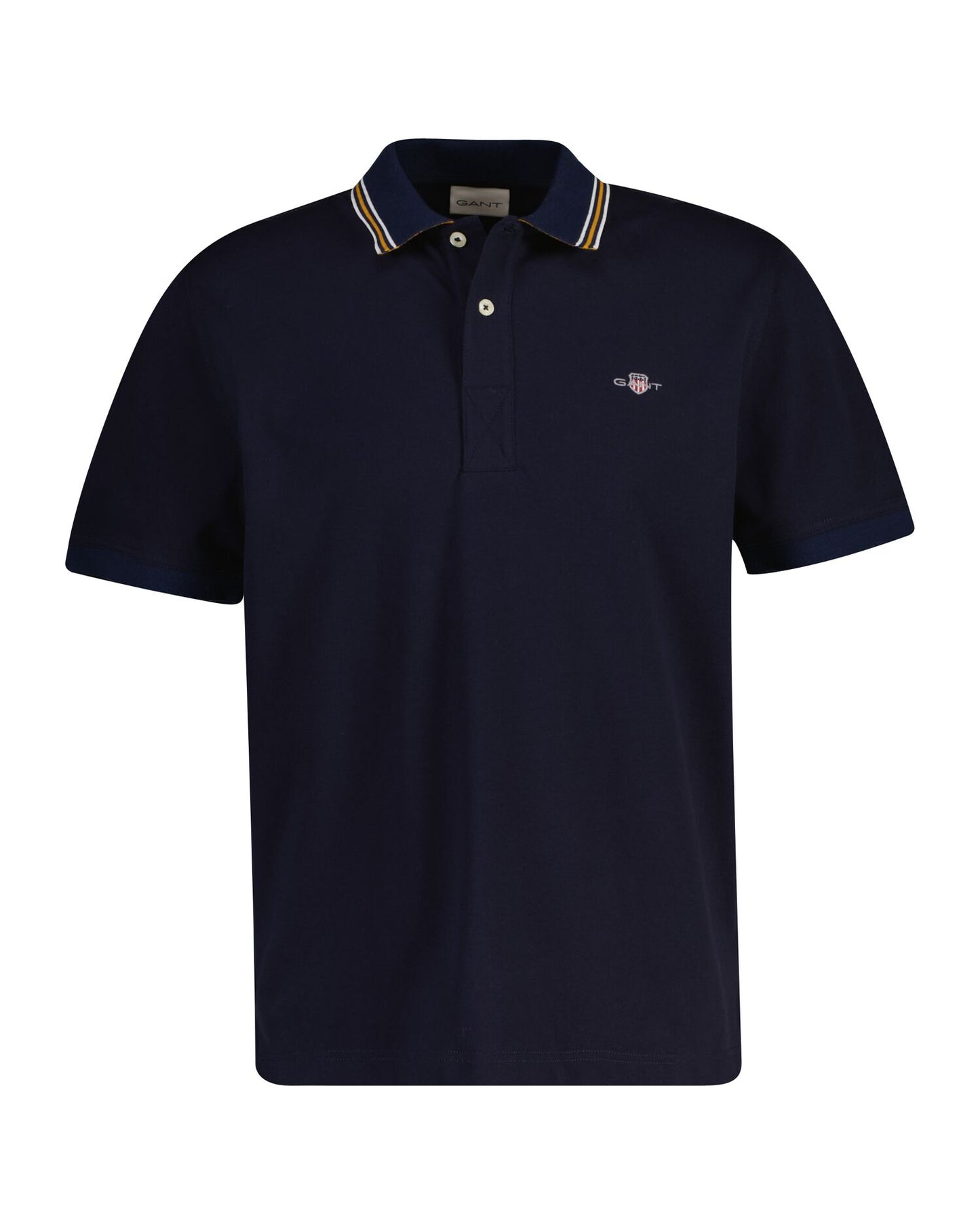 Collar Tipping Short Sleeve Polo