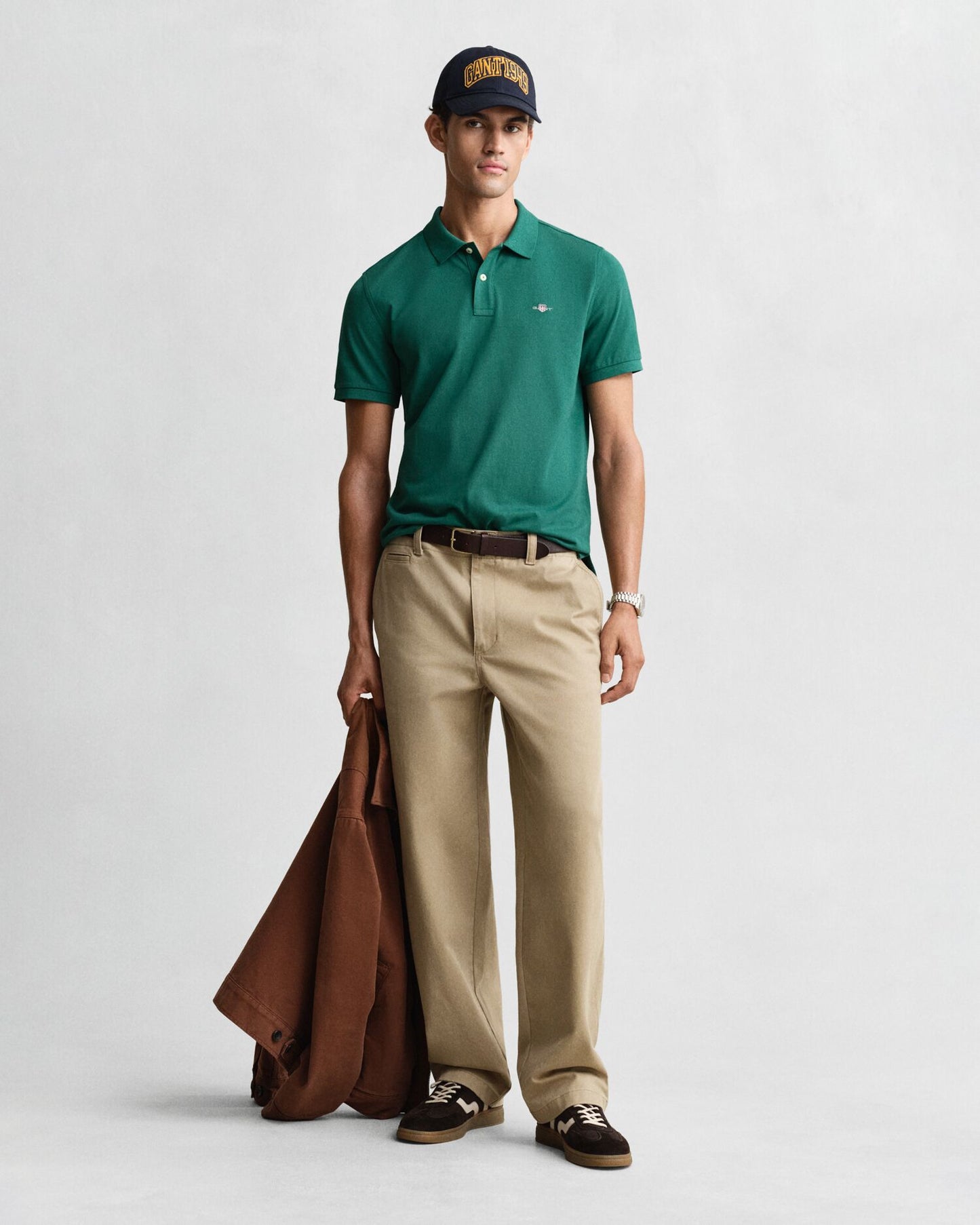 Regular Shield Short Sleeve Pique Polo