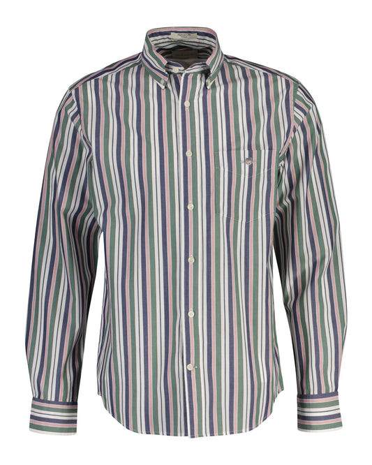 Regular Poplin Stripe Shirt