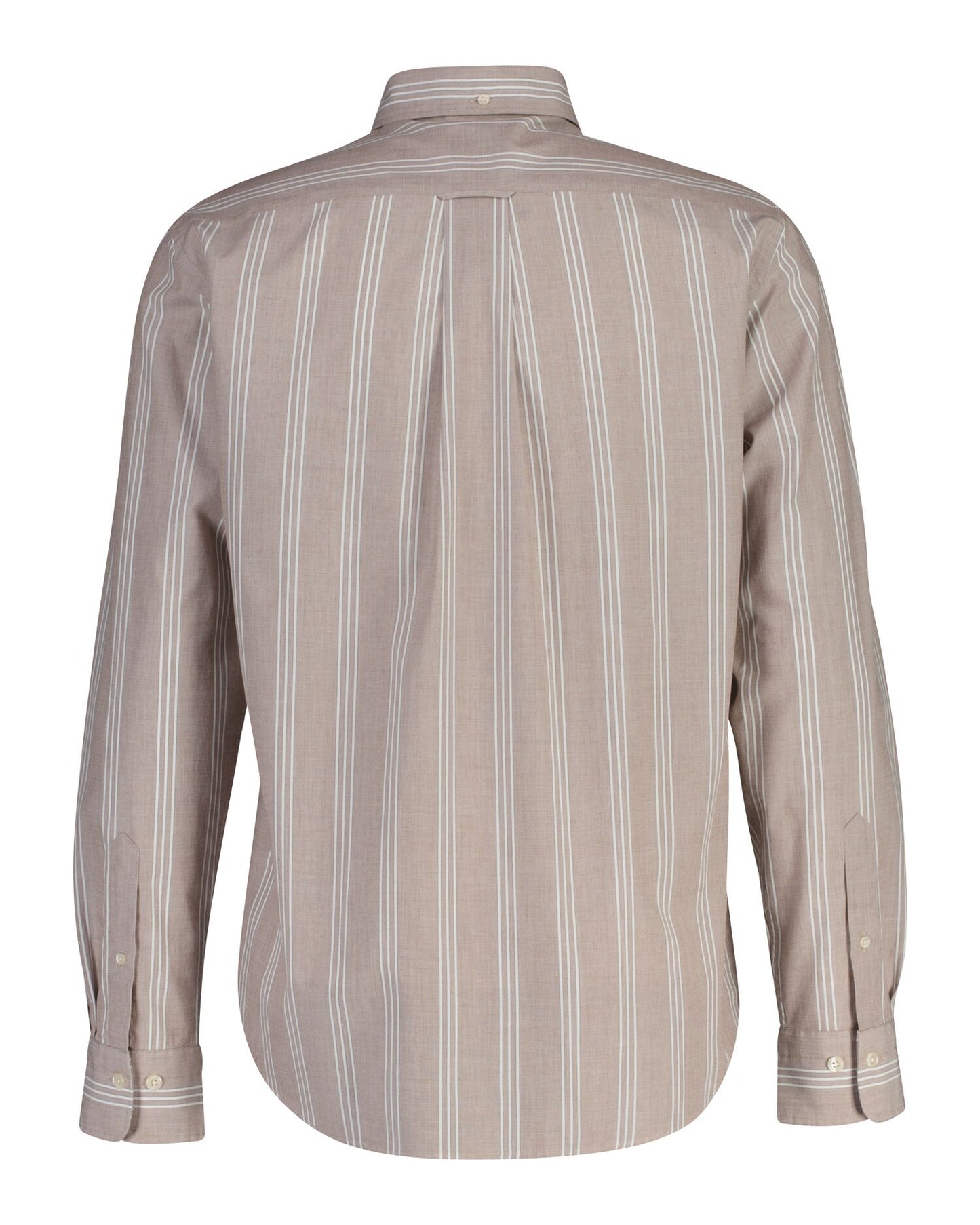 Regular Poplin Fil A Fil Stripe Shirt