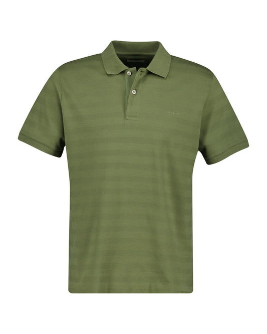 Texture Stripe SS Polo