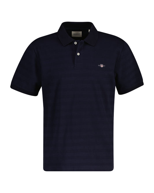 Texture Stripe SS Polo