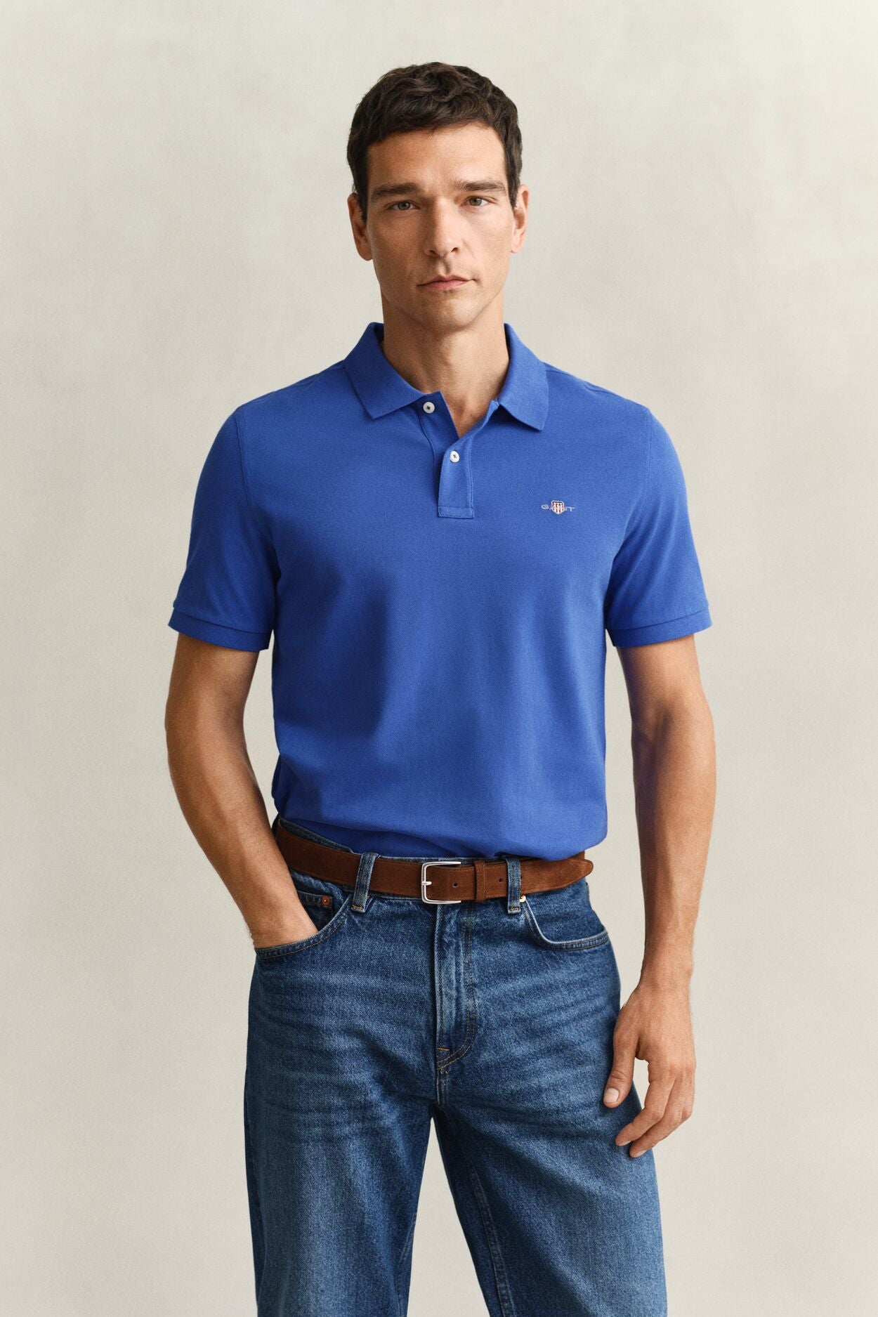 Regular Shield SS Pique Polo