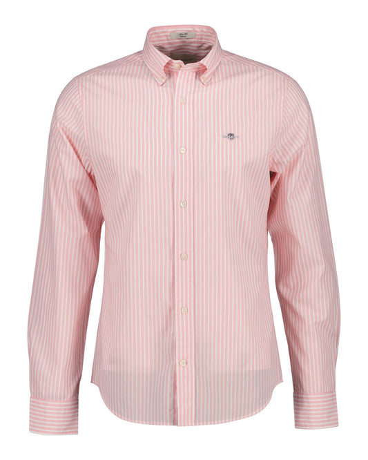 Slim Classic Poplin Stripe Shirt