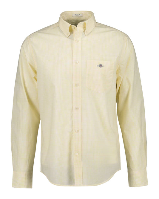 Regular Classic Poplin Gingham Shirt