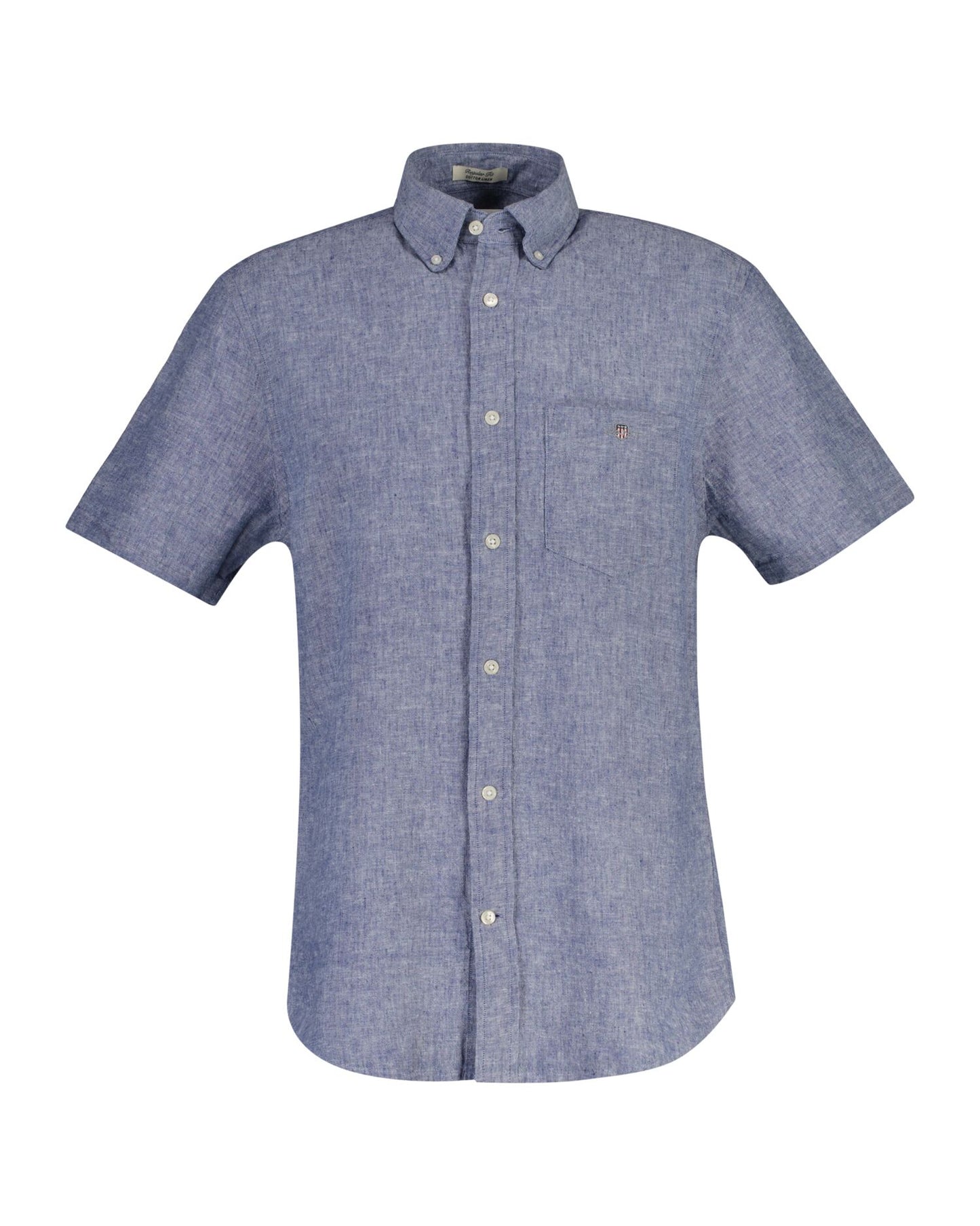 Regular Cotton Linen Ss Shirt